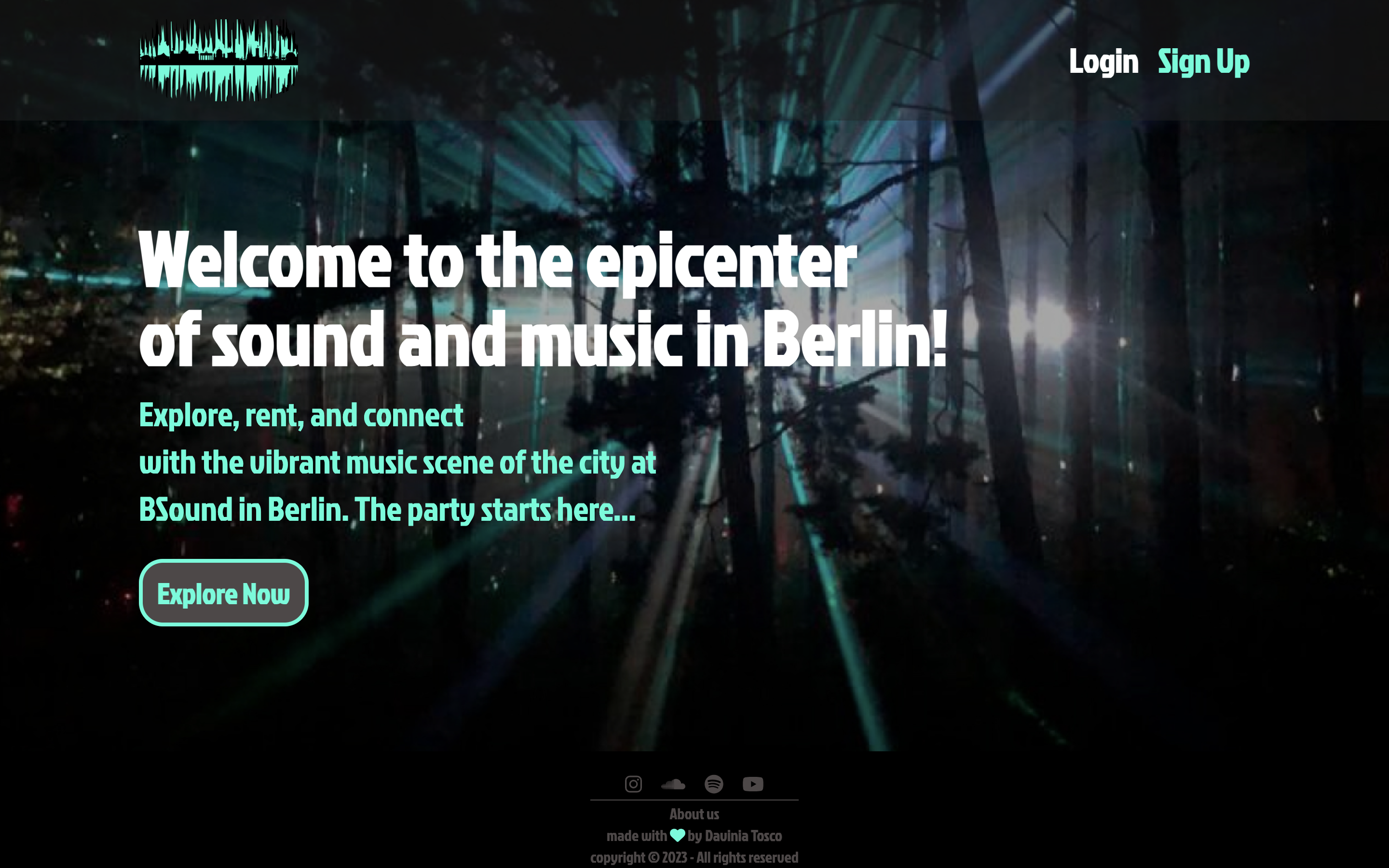 Bsound homepage